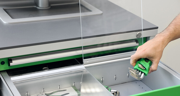 Geautomatiseerde lade