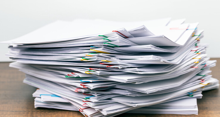 Stapel papier