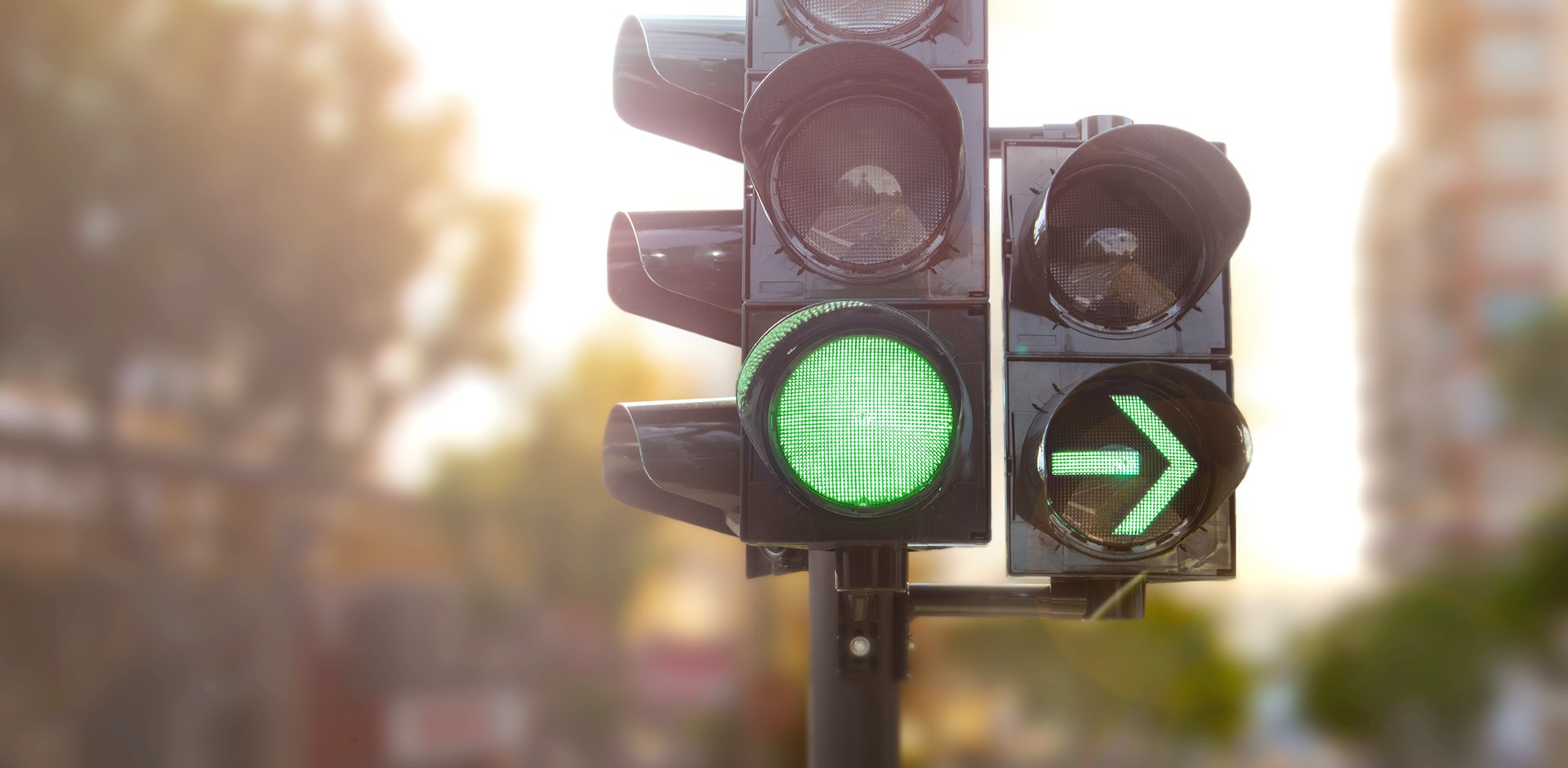 Groen verkeerslicht