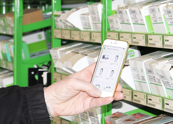 RECA SECO voorraad systeem